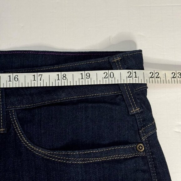 NYDJ Women's Skinny Jeans - Dark Blue EUC - Picture 9 of 11
